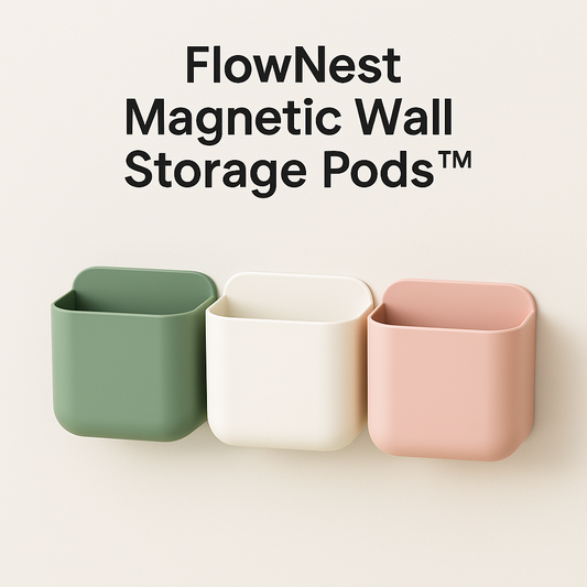 FlowNest Magnetic Wall Storage Pods™