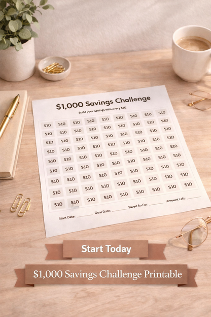 One Thousand Savings Challenge